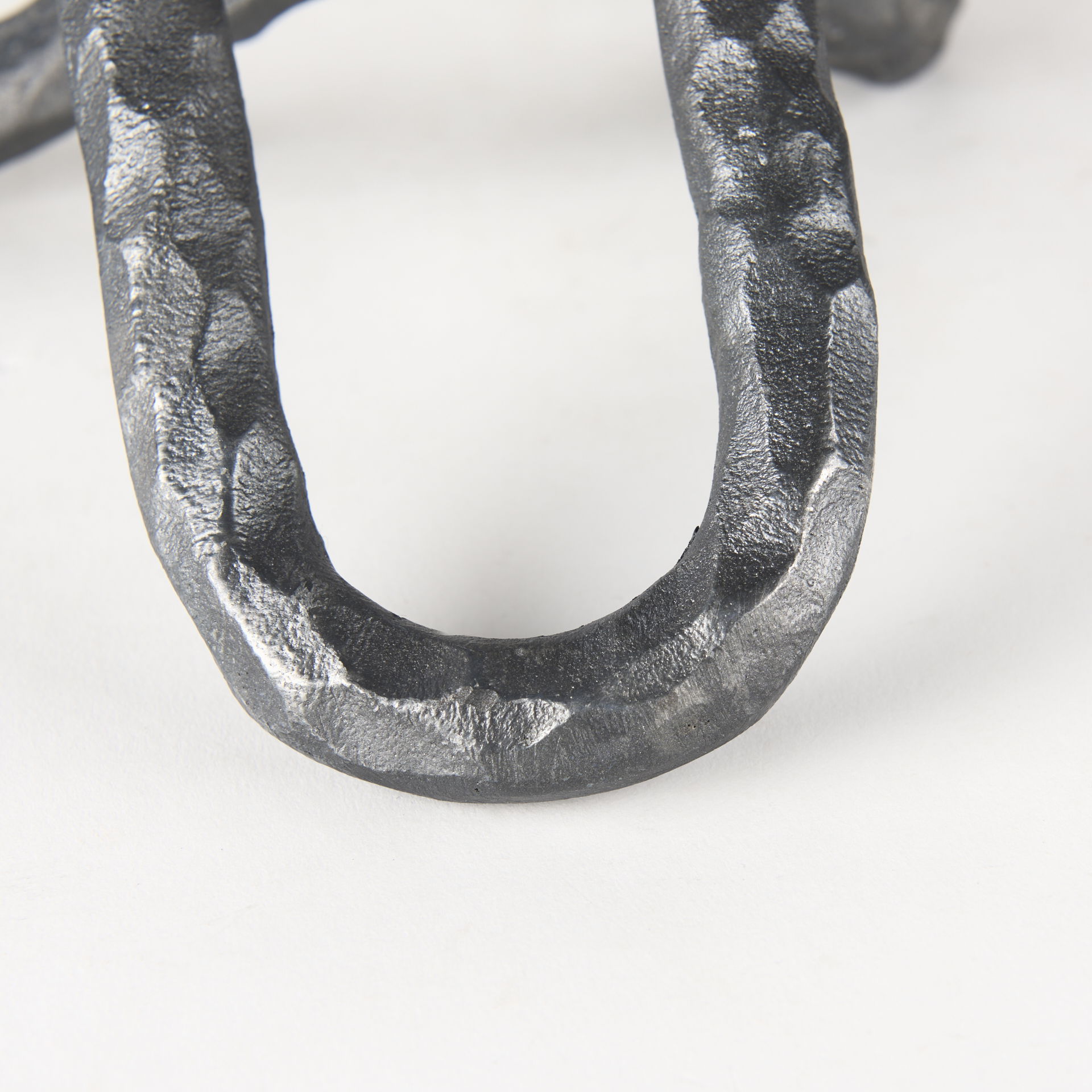 Wilhelm II (Large) 10L x 10W Silver Metal Link Decor Object, Decorative Object by Mercana, 10.14" length x 10.14" width x 10.14" height View 10