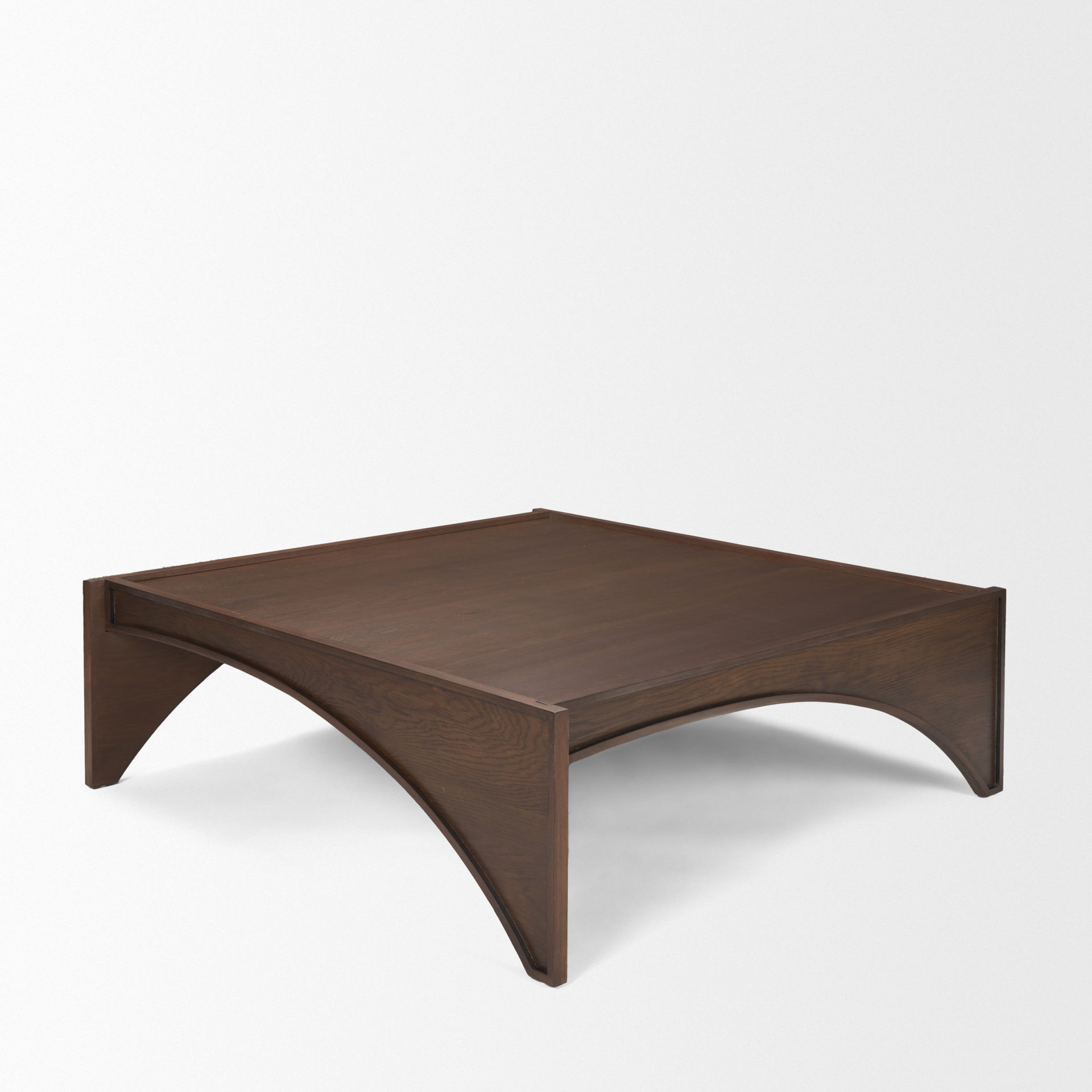 Laraya Medium Brown Wood Coffee Table large image 