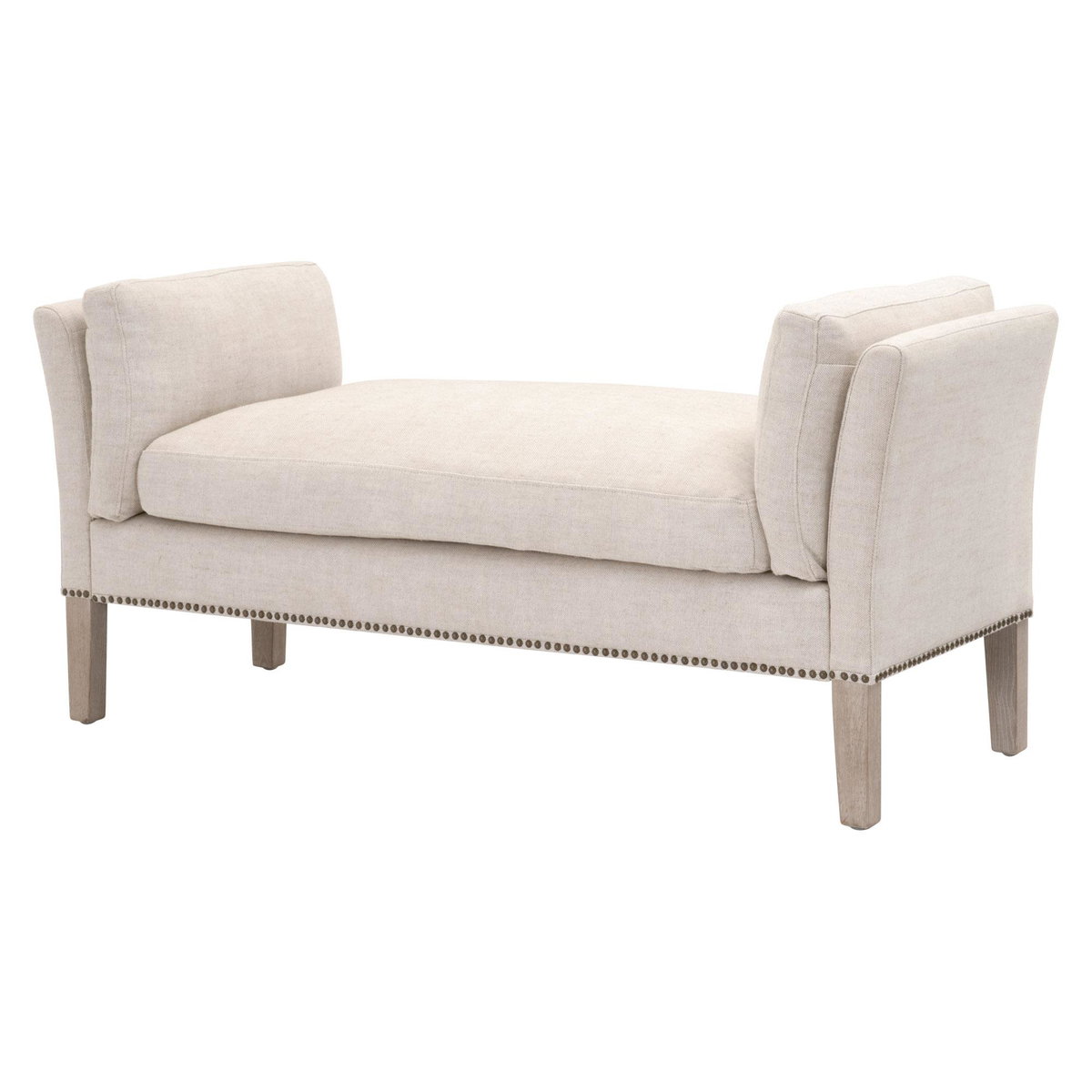 Warner Bench, Ottoman by Essentials for Living, 60" width x 28" height x 21" depth View 2