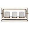 Wenman Gold Triple Candleholder thumbnail 0