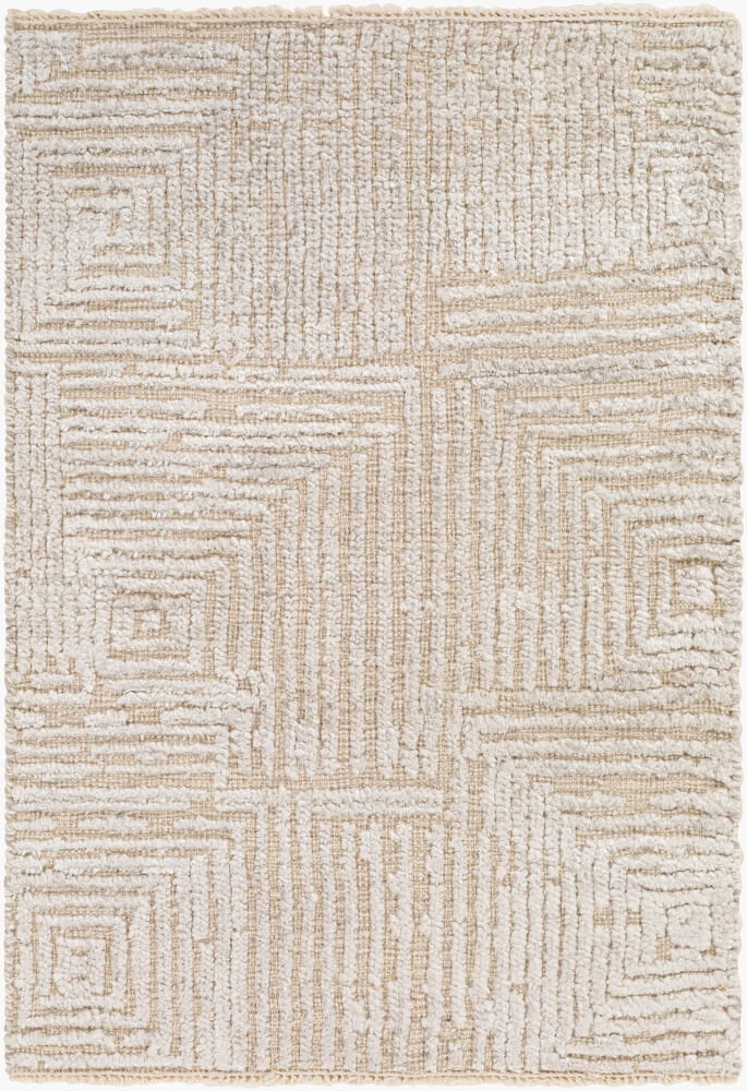 Lora Handmade Rug, by Surya, 3' length x 2' width