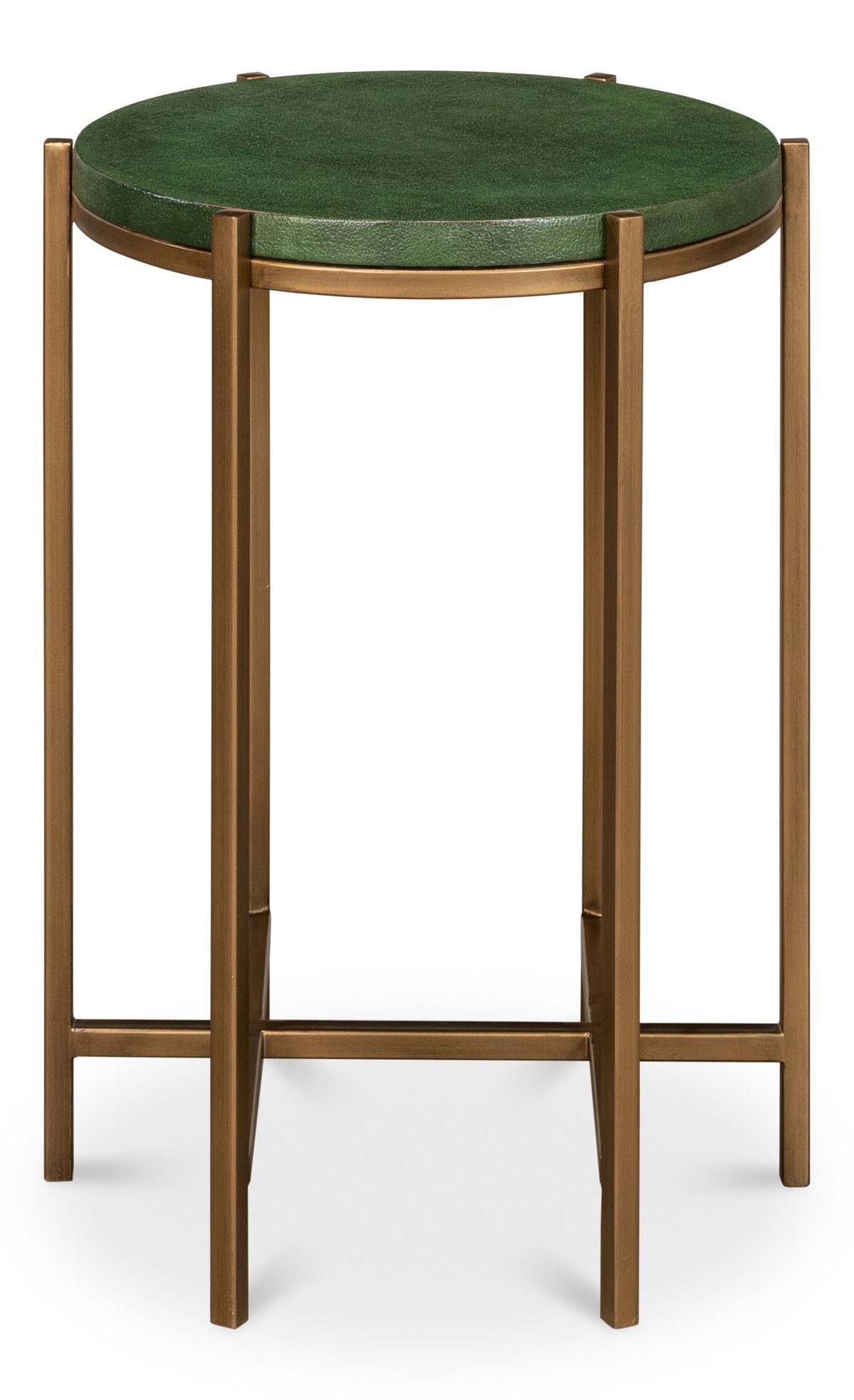 Hobart Side Table, by Sarreid, 1'4" length x 1'4" width x 1'9" height View 2