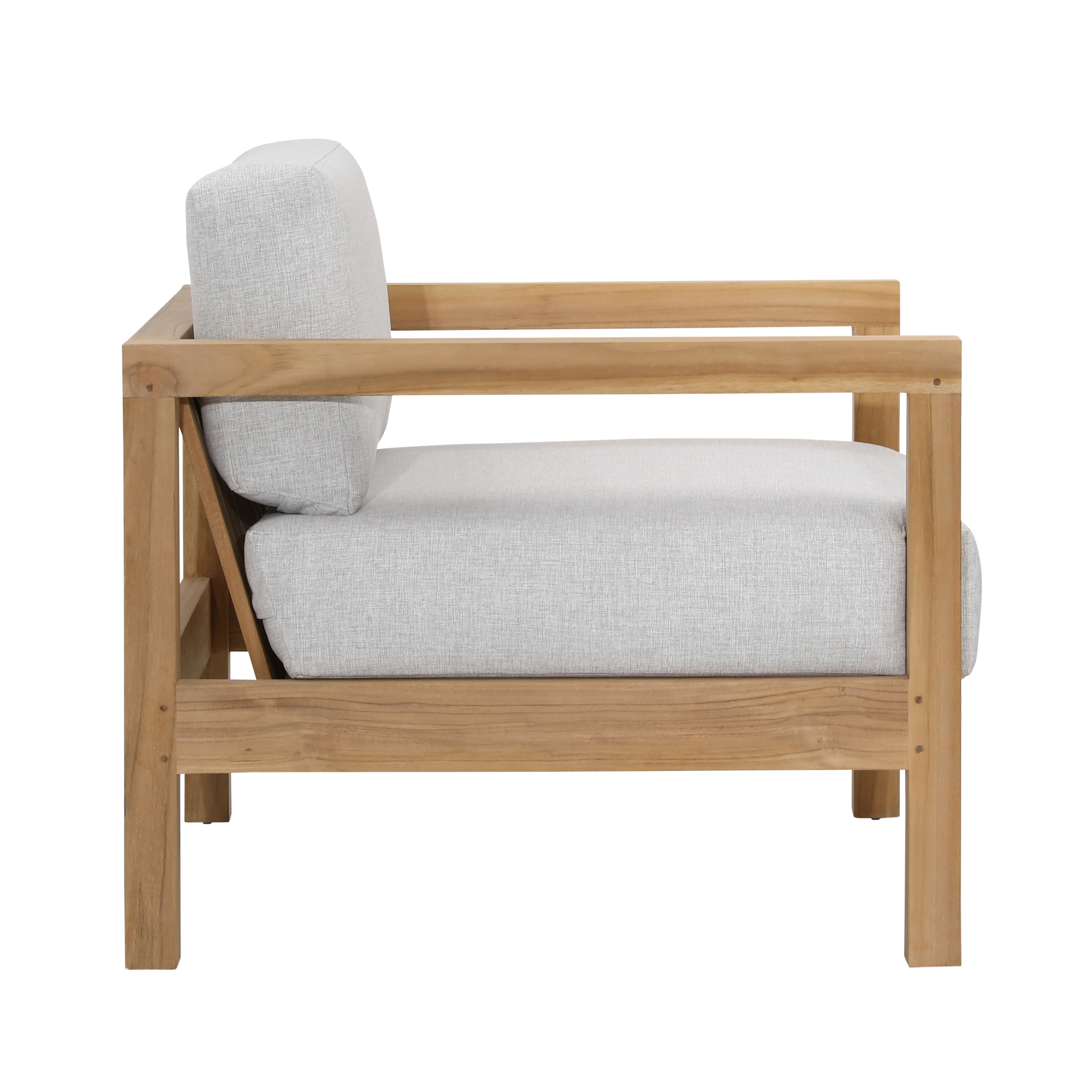 Boe Outdoor Occasional Chair Light Grey large image 