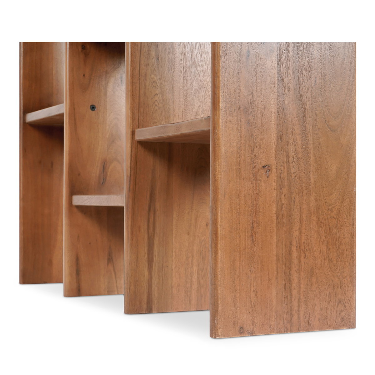 Orson Bookcase Brown, Shelving & Bookcase by Moe's Home, 43.31" width x 68.9" height x 11.81" depth View 8