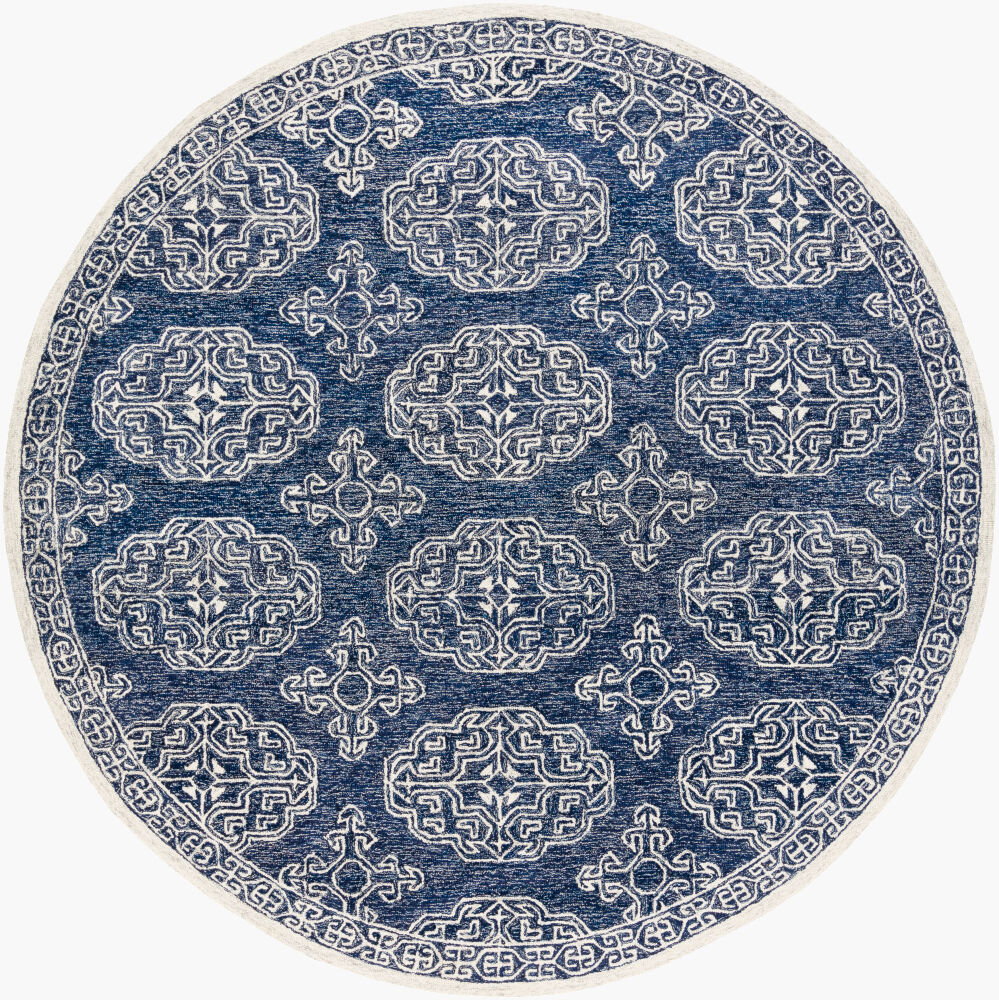 Granada Handmade Rug, by Surya, 8' length x 8' width