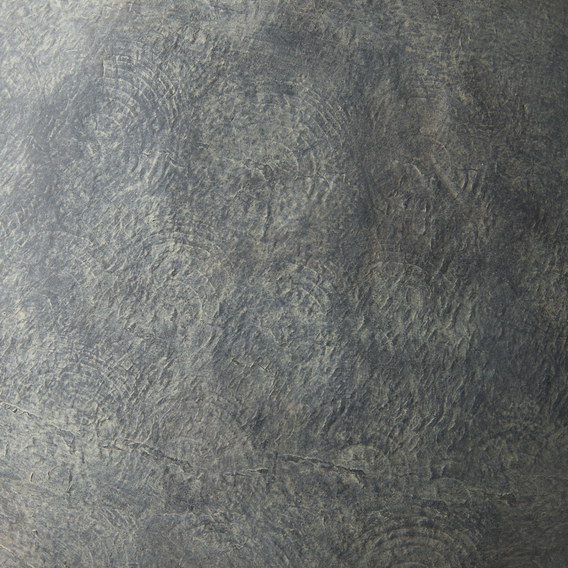 Gobi 23L x 28H Large Gray Ceramic Oval Vase large image 