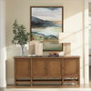 Phoebe Sideboard Dark Brown, Sideboards & Buffet by Dovetail, 78" width x 34.25" height x 18.1" depth thumbnail 9