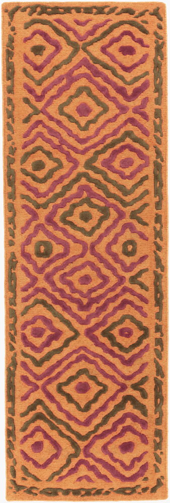 Atlas Handmade Rug, by Surya, 8' length x 2'6" width