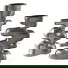 Free Flowing Nickel Vases Set/2 thumbnail 0