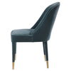 Brie Armless Chair Blue Set Of 2 thumbnail 3