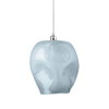 Dimpled Glass Pendant Large In Glass, by Jamie Young, 9" width x 12" height x 9" depth thumbnail 1