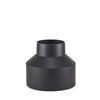 Tosca Medium Matte Black Metal Vase thumbnail 0