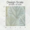 Leaf Concerto Turquoise Peel & Stick Wallpaper thumbnail 3