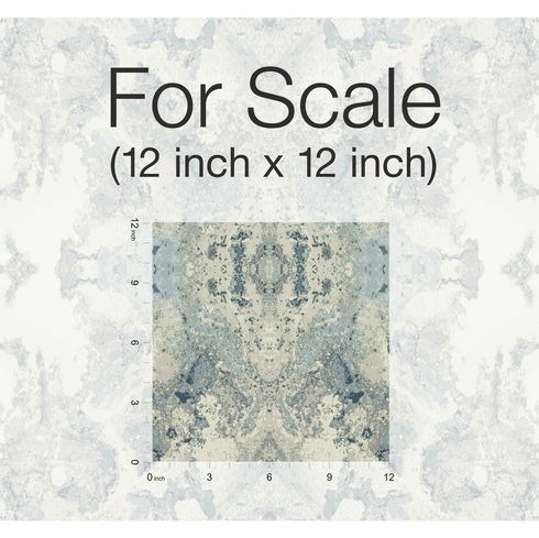 Inner Beauty Light Blue Wallpaper
