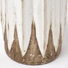 Sisko II Tall Rustic Brown White Ceramic Vase thumbnail 8