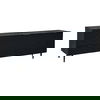 Breu Sideboard Black, Media Console by Moe's Home, 79.5" width x 26.25" height x 18" depth thumbnail 2