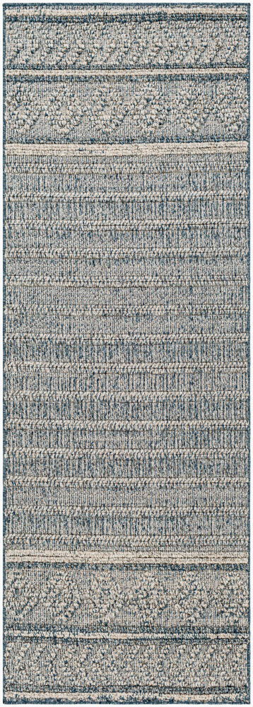 Sarasota Machine Woven Rug, by Surya, 7'2.61" length x 2'5.53" width