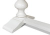 Lionisio Trestle Table  Cortina White, by Sarreid, 3'5" length x 7' width x 2'6" height thumbnail 12