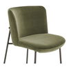 Early Bar Stool Faux Green Mohair thumbnail 4