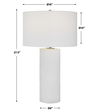 Patchwork White Table Lamp thumbnail 2