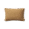 Amber Lewis x Loloi Sable Pillow, Decorative Pillow, 13" length x 21" width thumbnail 1