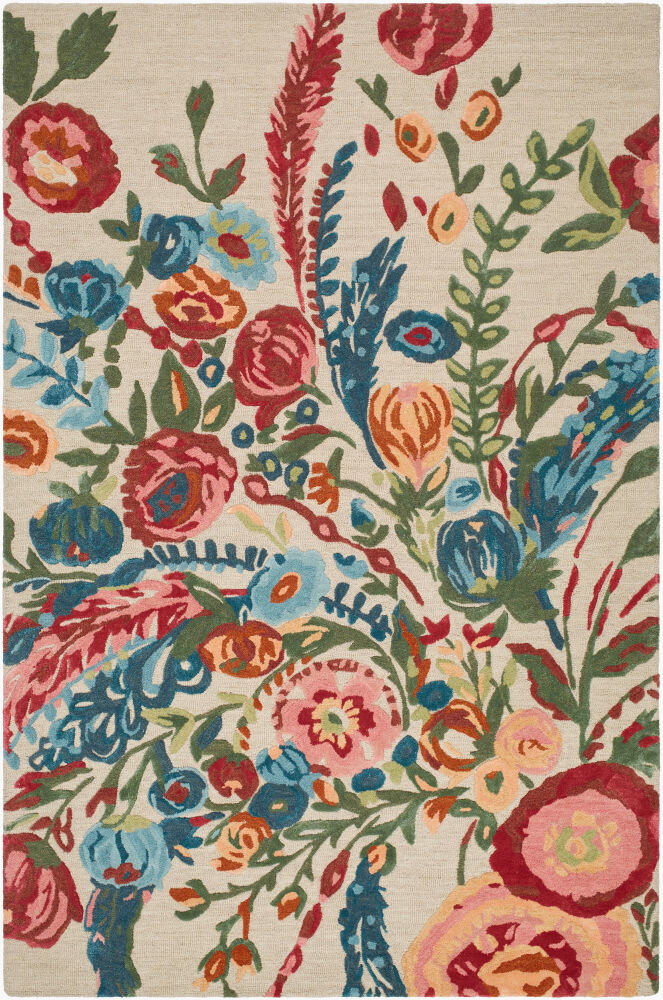 Shindig Handmade Rug, by Surya, 1'6" length x 1'6" width