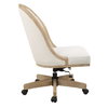 Lithe Light Oak Desk Chair, Accent Chair by Uttermost, 22.5" width x 37.5" height x 26.5" depth thumbnail 6