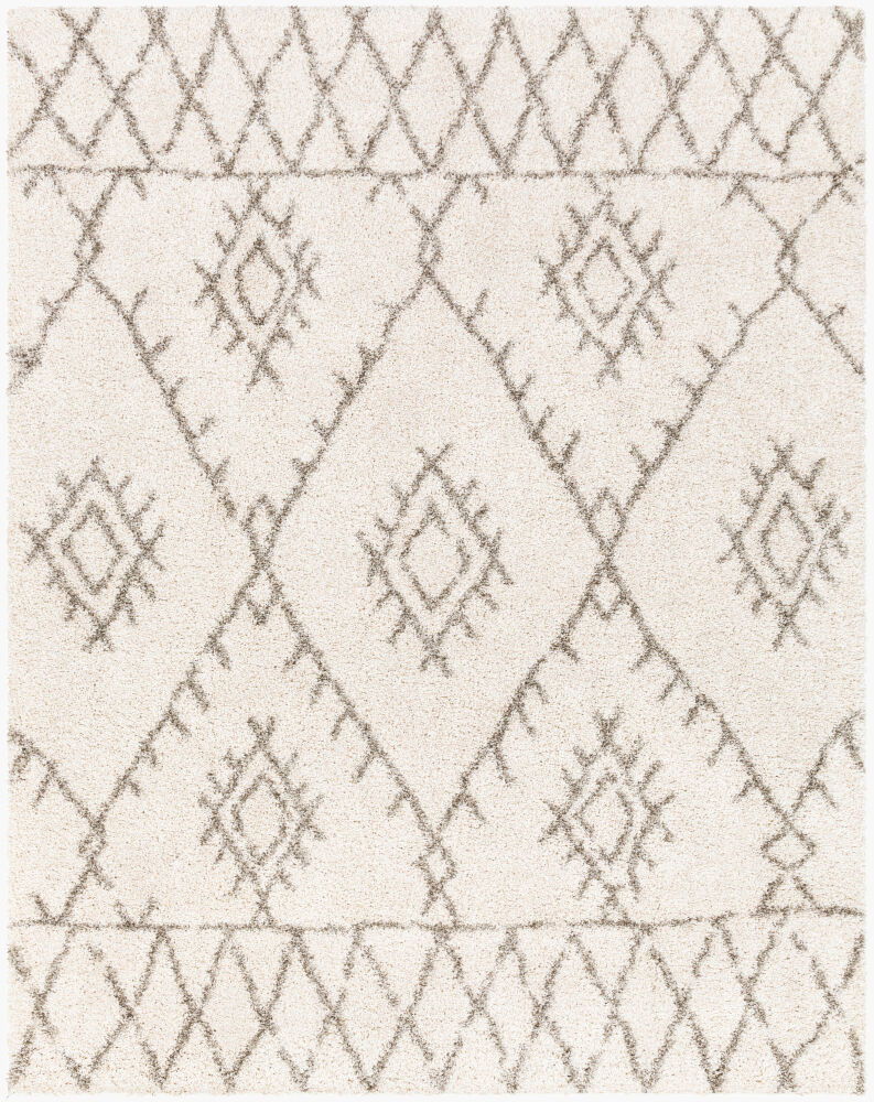Serengeti Shag Machine Woven Rug, by Surya, 1'3.75" length x 1'3.75" width