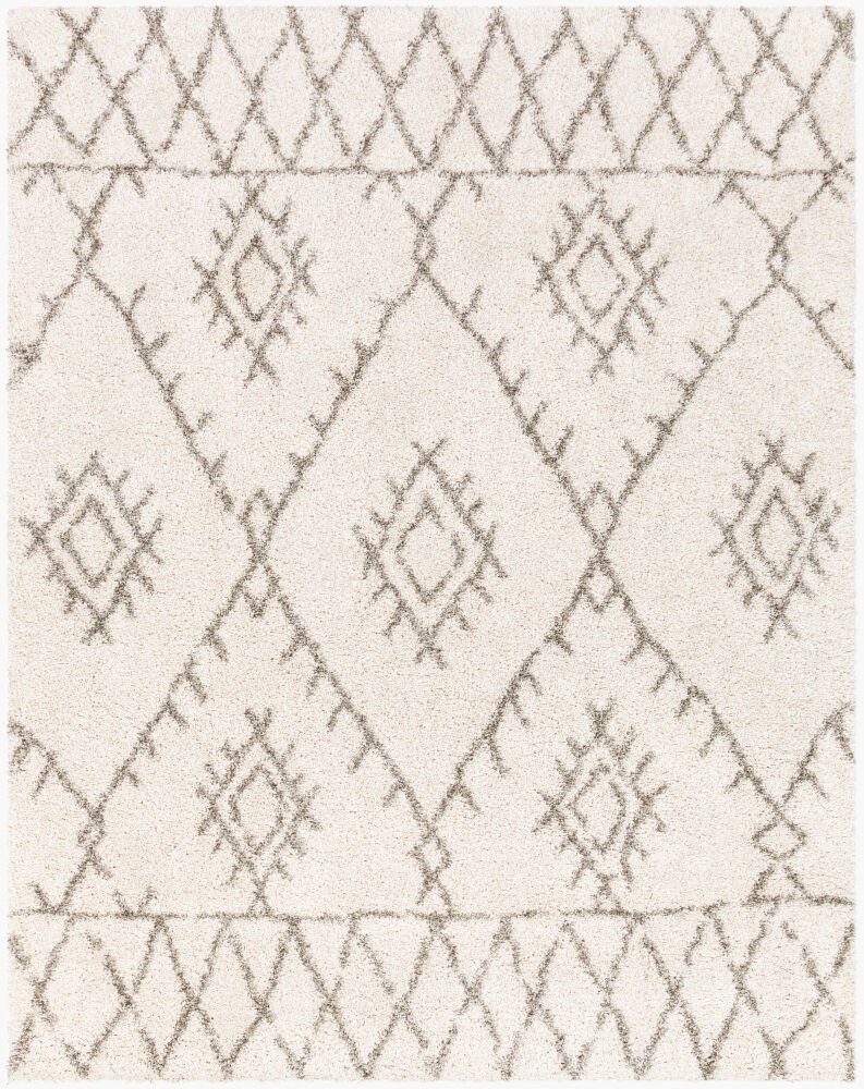 Serengeti Shag Machine Woven Rug, by Surya, 1'3.75" length x 1'3.75" width