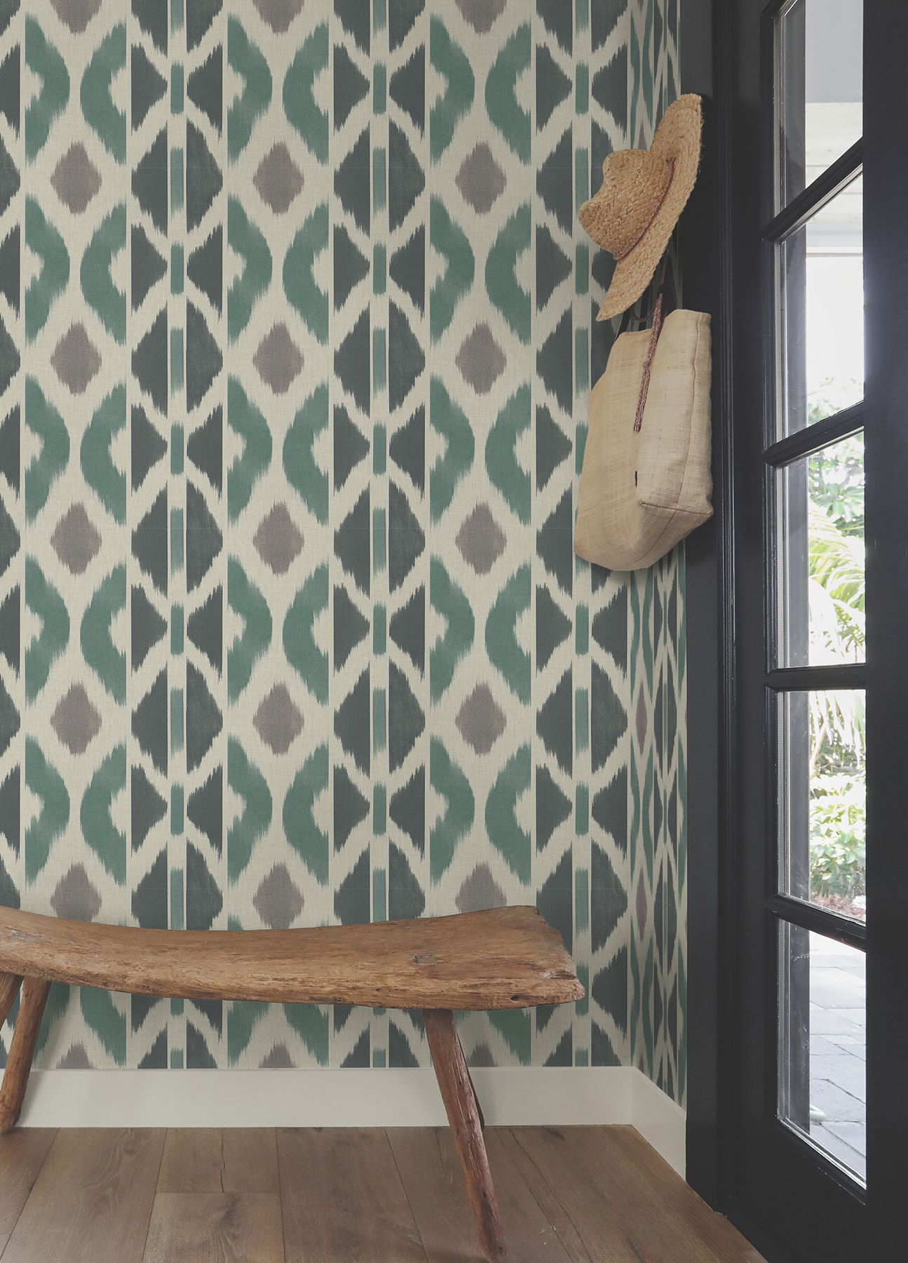 Patan Indigo Wallpaper large image 