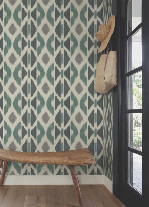 Patan Indigo Wallpaper