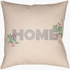 Holiday Home Lumbar Pillow, Decorative Pillow by Surya, 14" length x 22" width thumbnail