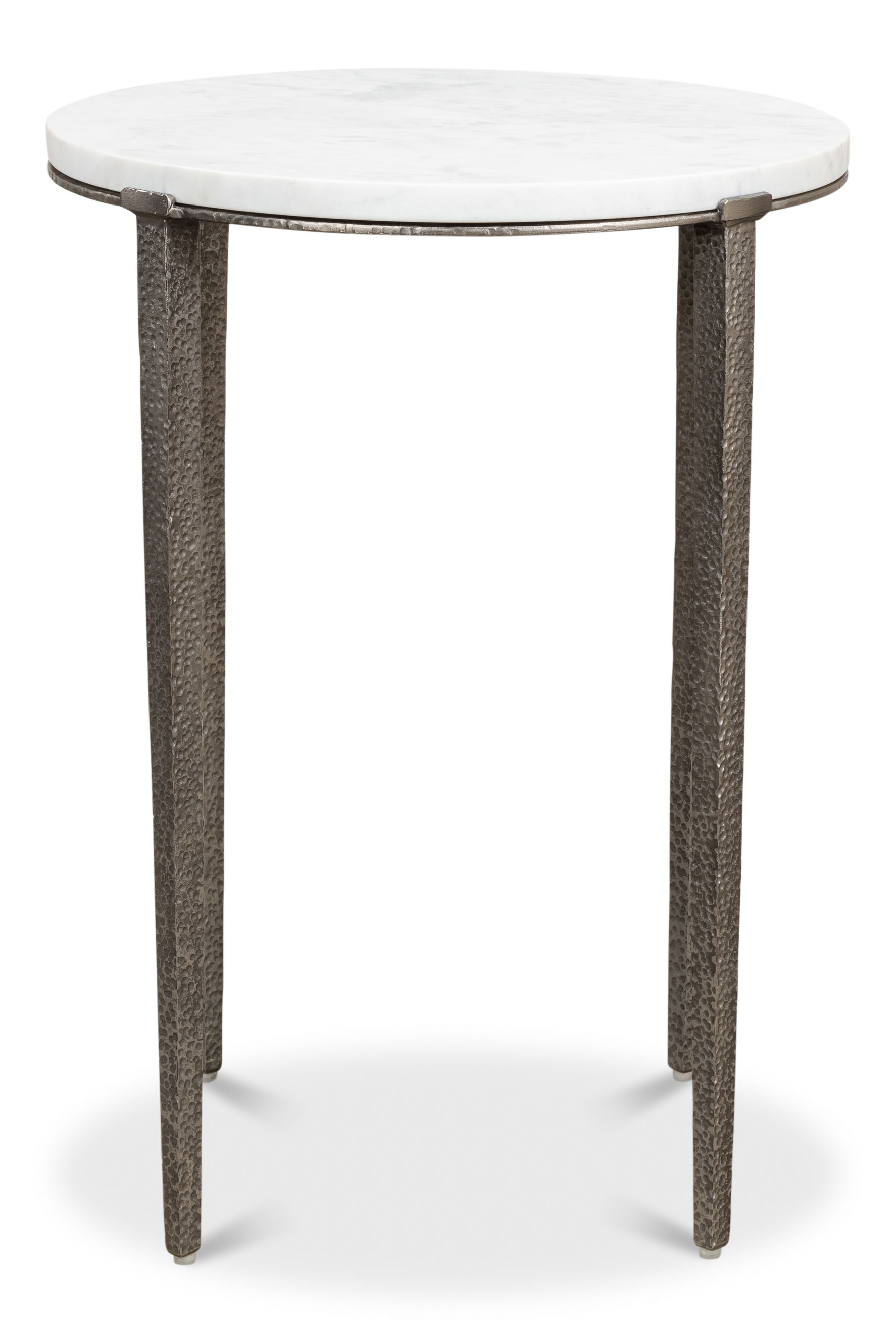 Banswara Round Table, Side & End Table by Sarreid, 18" length x 18" width x 24" height View 2