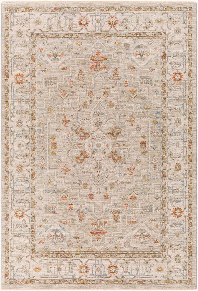 Avant Garde Machine Woven Rug, by Surya, 7'4.58" length x 4'11.84" width