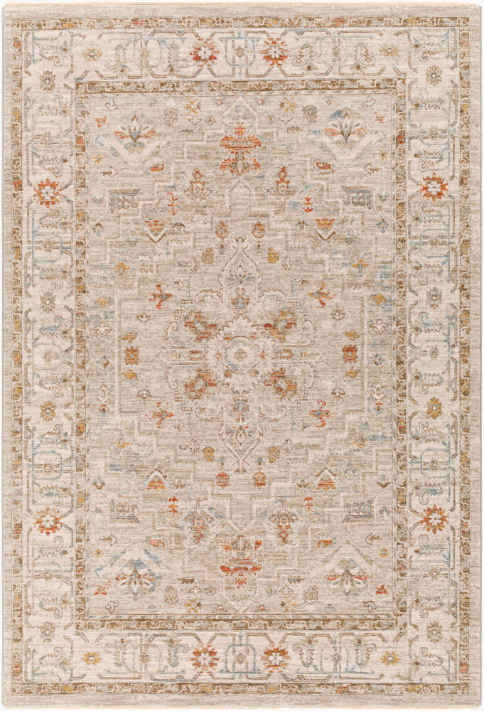 Avant Garde Machine Woven Rug, by Surya, 7'4.58" length x 4'11.84" width