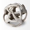 Ramus I (Small) 5L x 5W Brown Antler Shaped Decorative Resin Orb Ball thumbnail 1