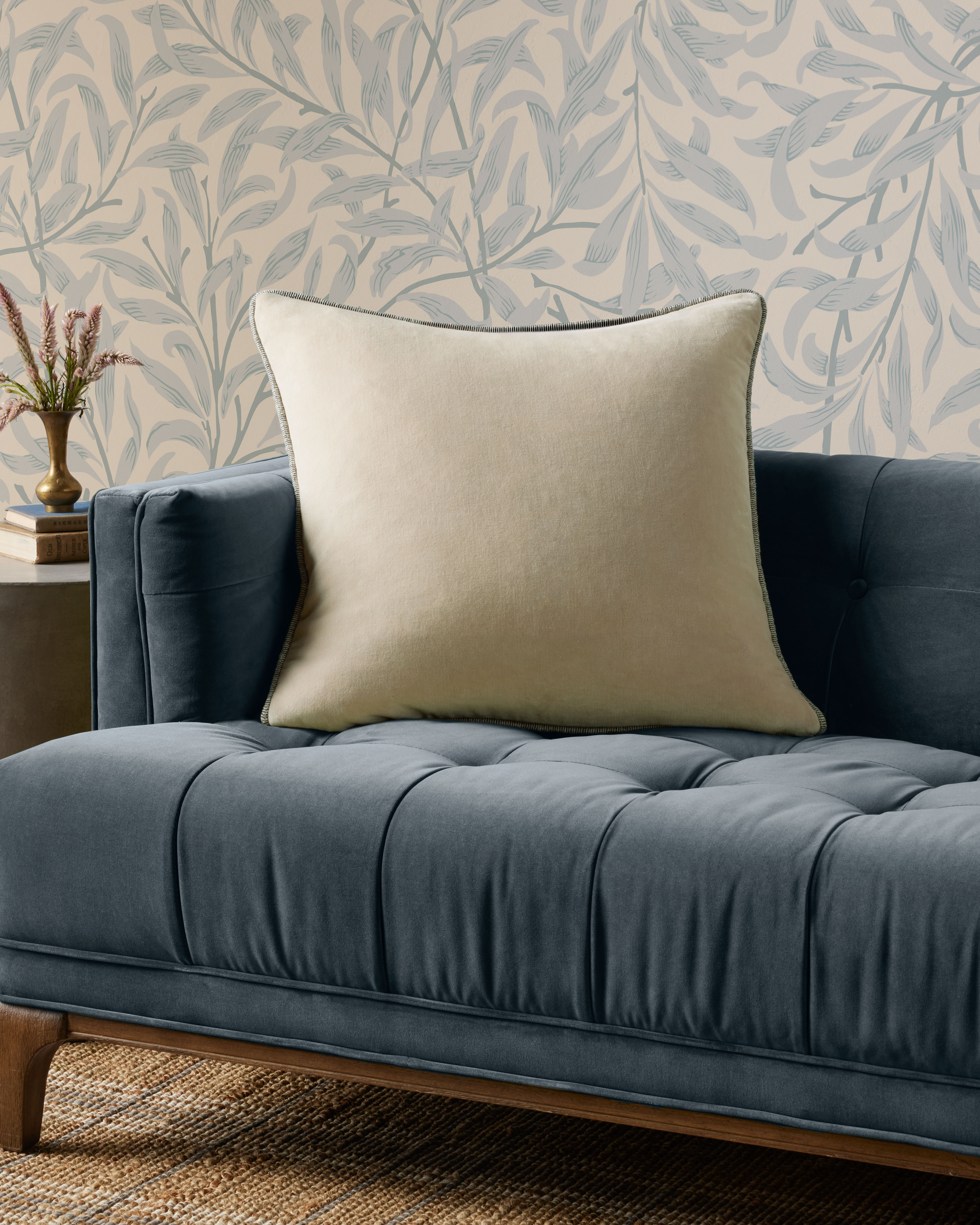 Chris Loves Julia x Loloi Liza Pillow, Decorative Pillow, 22" length x 22" width View 2