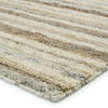 Tikka Handmade Striped Cream/ Gray Area Rug (10'X14') thumbnail 5