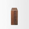 Estelle Rustic Brown Reclaimed Wood Console Table, by Mercana, 60" length x 14" width x 30" height thumbnail 7