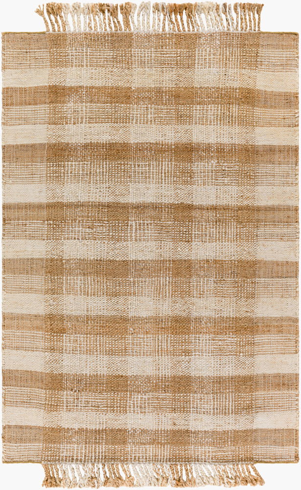 Jasmine Handmade Rug, by Surya, 1'6" length x 1'6" width