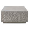 Hesston Outdoor Concrete Coffee Table, Furniture by Uttermost, 48" width x 15" height x 32" depth thumbnail 7