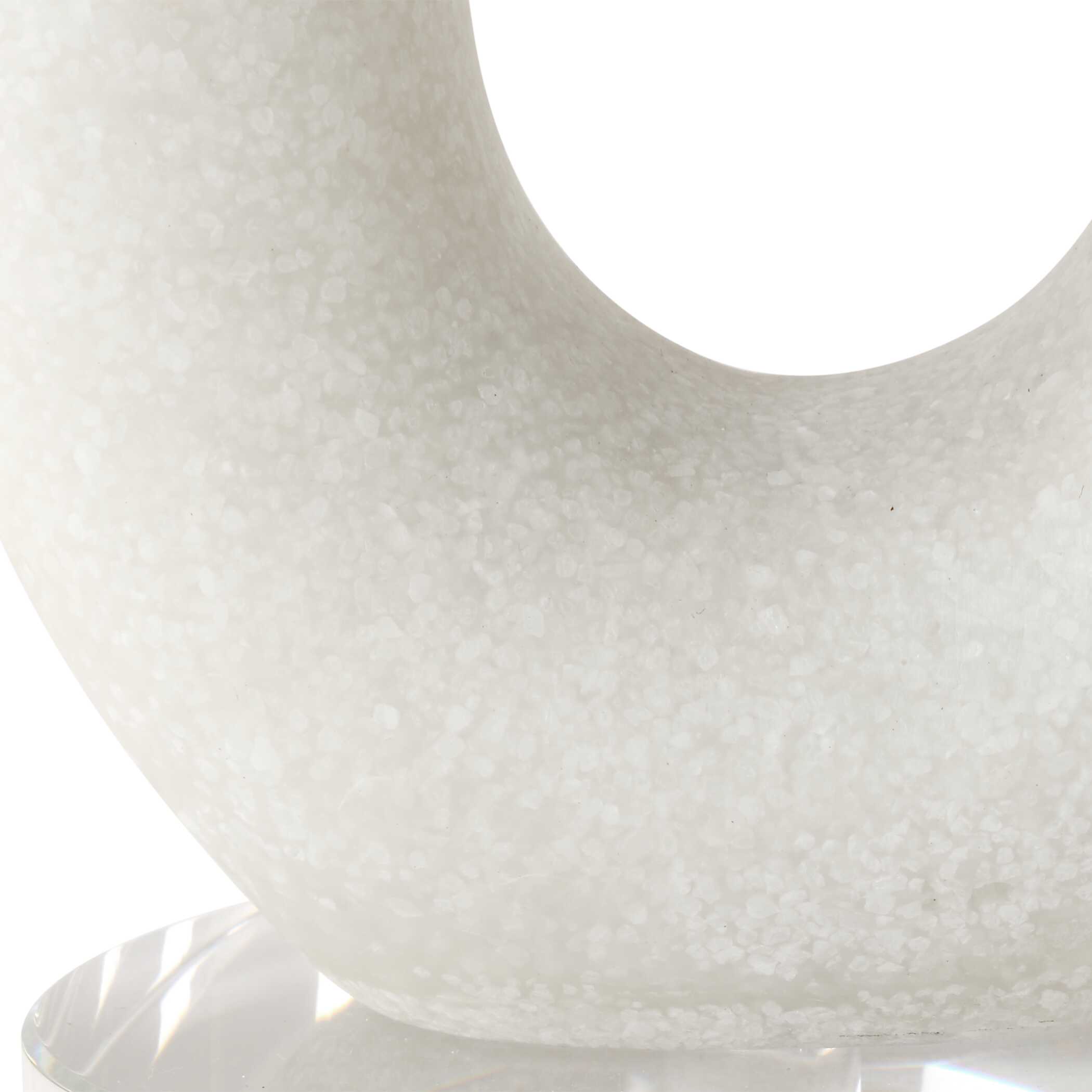 Feamelo Ivory Stone Candleholders Set/2 large image 
