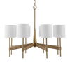 Lautoka Rattan 8 Light Chandelier thumbnail 2