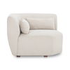 Amelia Corner Chair Warm White thumbnail 1