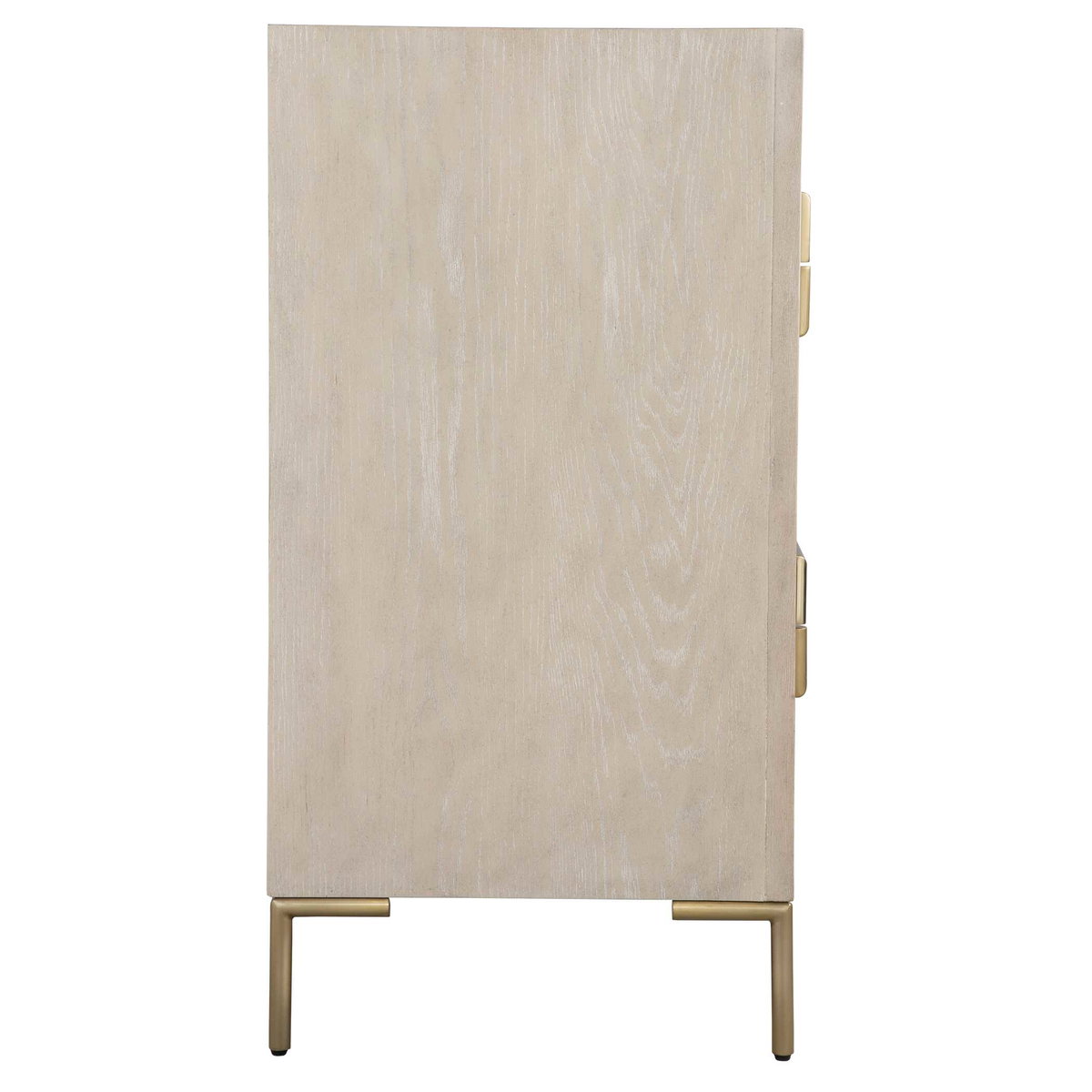 Alessia Light Oak Accent Chest, Cabinets & Chest by Uttermost, 34" width x 35" height x 18" depth View 6