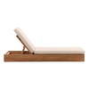 Darlene Outdoor Chaise Sand, Chaise Lounges & Daybed by Dovetail, 78.74" width x 7.09" height x 29.92" depth thumbnail 3