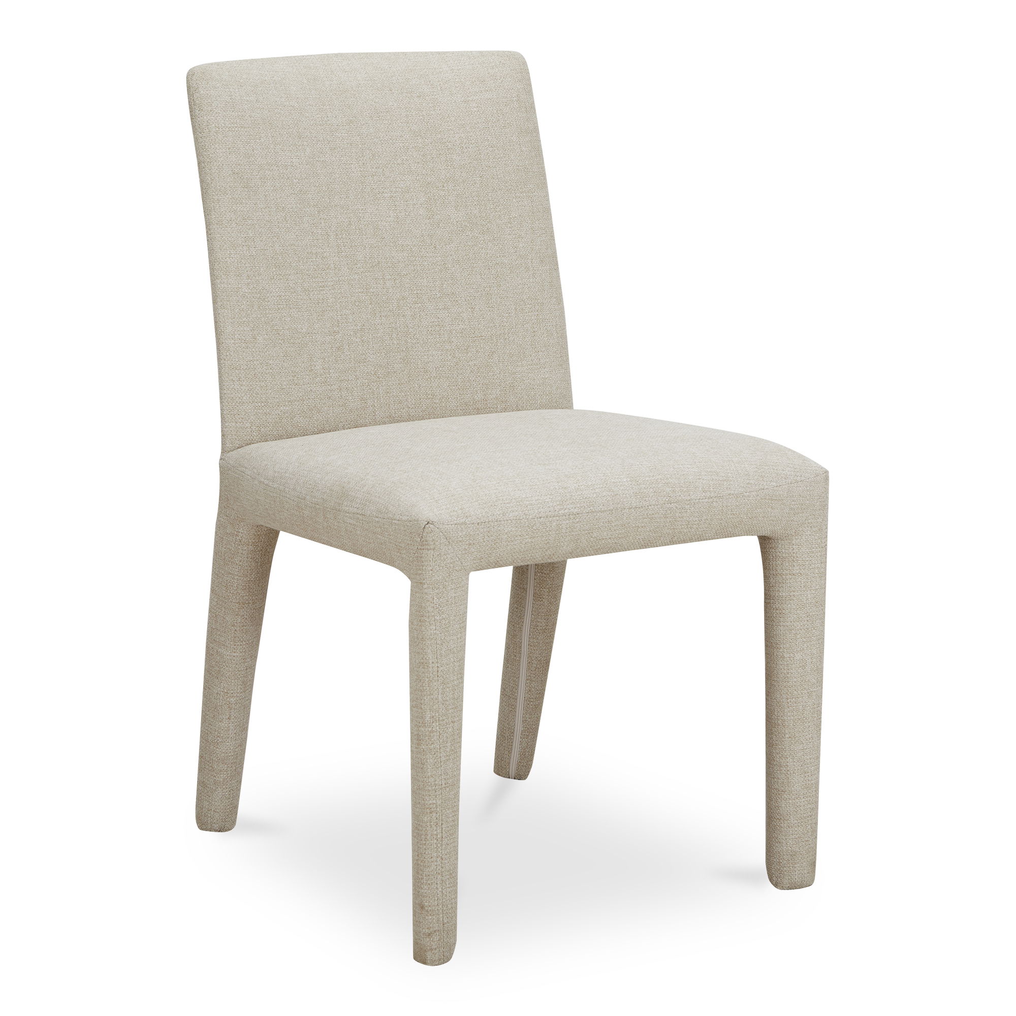 Monte Dining Chair Beige - Set Of Two, by Moe's Home, 19" width x 33" height x 23" depth View 4