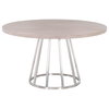 Turino 54' Round Dining Table Wood Top, by Essentials for Living, 54" width x 1.5" height x 54" depth thumbnail 2