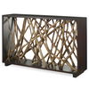 Teak Maze Console Table thumbnail 4