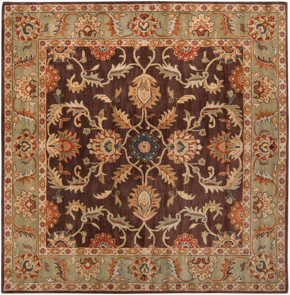 Caesar Handmade Rug, by Surya, 8' length x 8' width